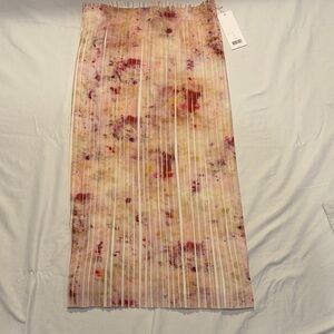 Jason Wu Multicolor Pleated Pencil Skirt